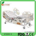 5 function adjustable hospital bed with central locked system